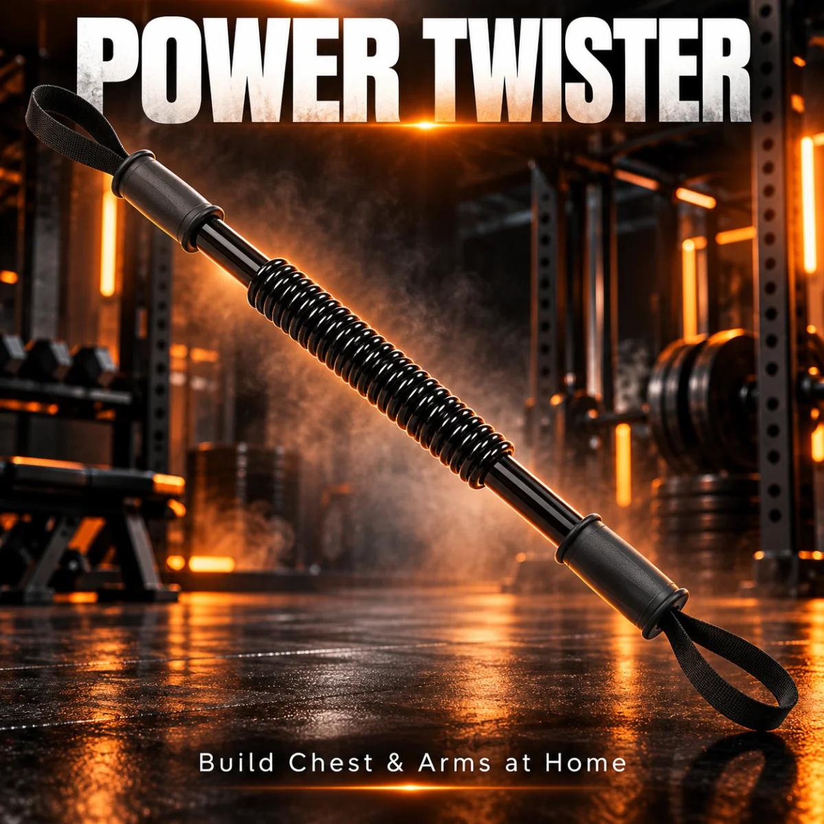 Power Twister arm exerciser and chest builder - Xarrar
